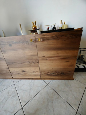 Buffet used without legs, dimensions 1.80 x 0.40 m