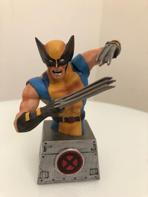 Wolverine bust paperweight μεταχειρισμένο, φιγούρα X-Men Marvel 2006