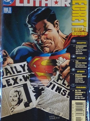 Superman: President Luthor Secret Files κόμικ μεταχειρισμένο, αγγλικά