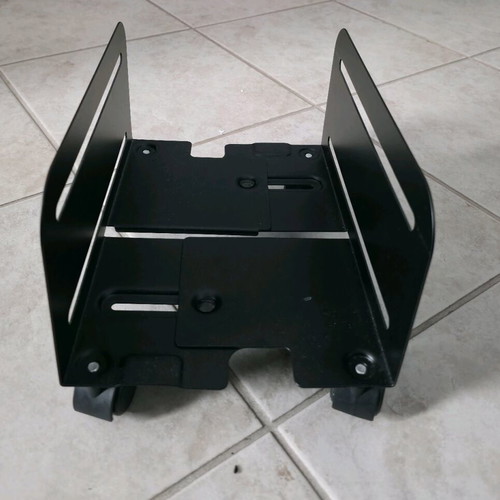 Computer tower base with wheels like new