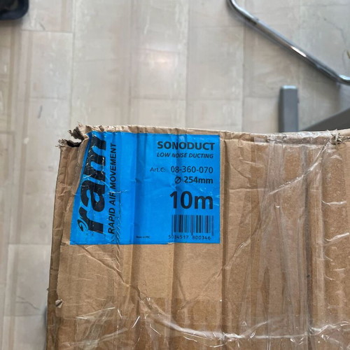 Sono Soundproofing Pipe 254mm 10 meters new