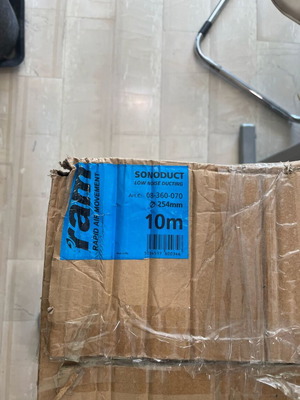 Sono Soundproofing Pipe 254mm 10 meters new