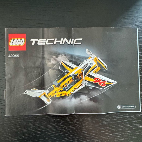 Lego instruction booklets used, pack of 10 pieces