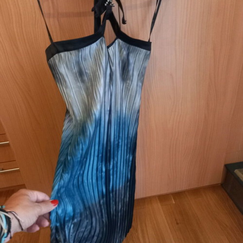 Lynne women's short dress like new, black and grey