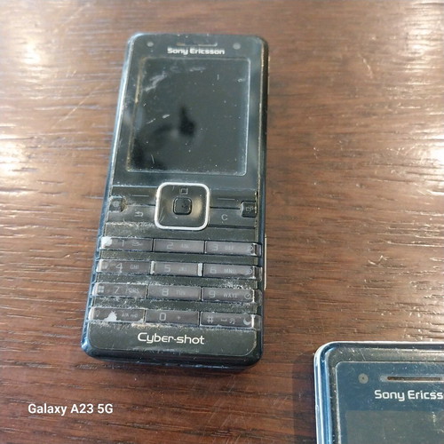 Cell phones used, pack of 5, Sony Ericsson, Nokia, Samsung