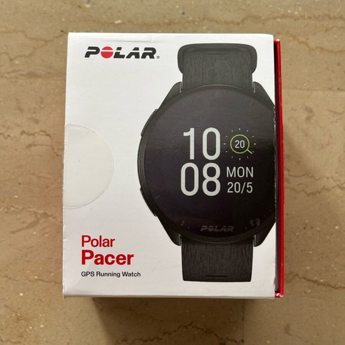 Polar Pacer GPS Running Watch new with charging cable and extra strap