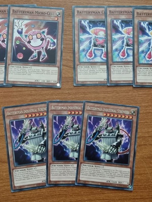 Yugioh Batteryman πακέτο σαν καινούργιο