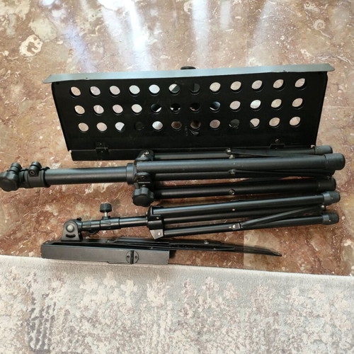 Music stands used, 2 adjustable height