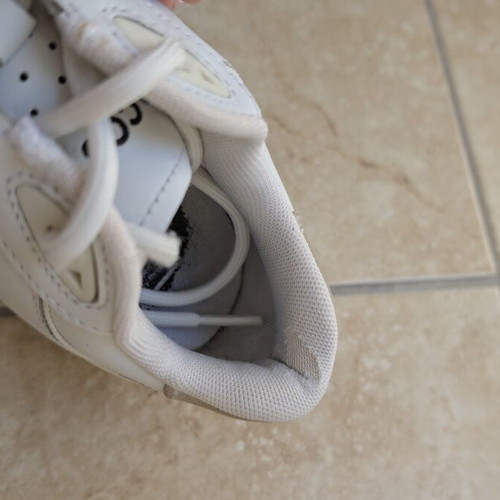 Lacoste Flatform Sneakers used, white off-white, size 37