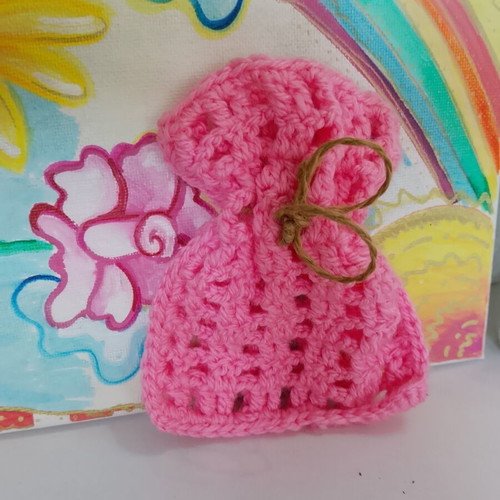 Knitted pouch 12cm new