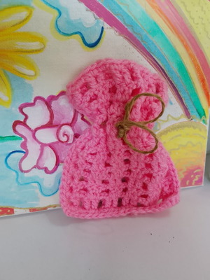 Knitted pouch 12cm new