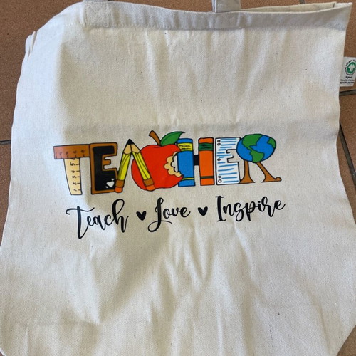 Teacher cotton bag new