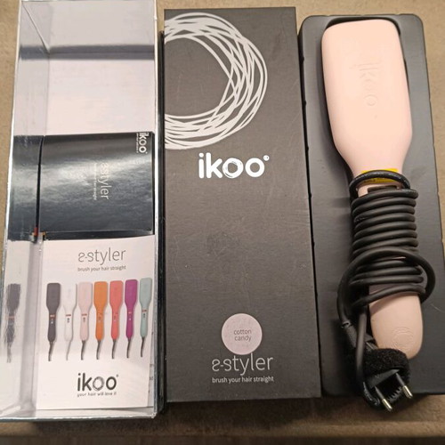 Ikoo e-styler hair straightening brush like new