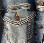 Kids Oversized Supersoft Icon Denim Jacket new, size XXL (14-16 years)