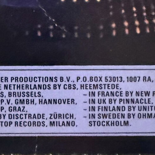 Bulldozer The Day of Wrath LP σαν καινούργιο, metal