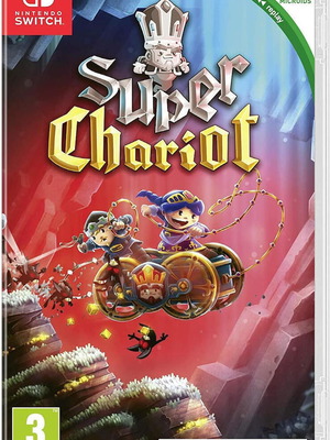 Super Chariot Nintendo Switch καινούργιο, κωδικός σε κουτί