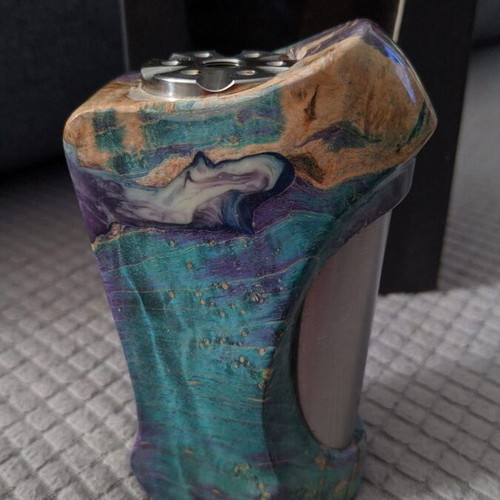 Ultroner Victory 60W VV VW Box Mod new, stabwood and stainless steel