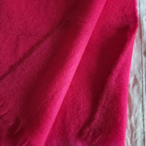Woolen women's scarf pink like new