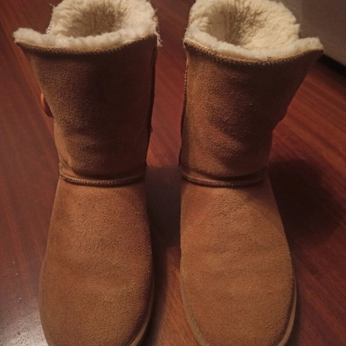 Ugg boots used, size 41, beige and brown