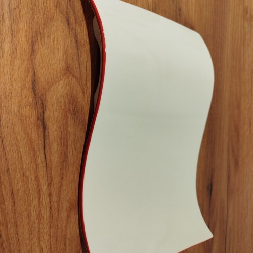 Designer serving platter with wave design, unused