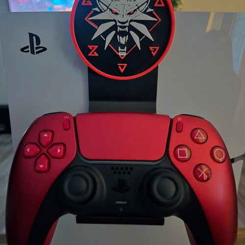 PlayStation 5 Witcher controller stand holder new