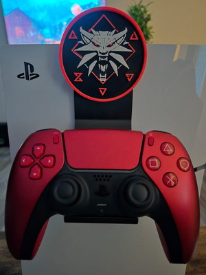 PlayStation 5 Witcher controller stand holder new