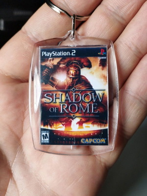 Shadow of Rome PlayStation 2 acrylic keychain
