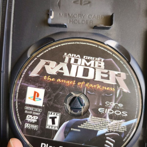 PlayStation 2 game Lara Croft Tomb Raider The Angel of Darkness used