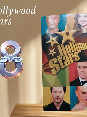 Hollywood Stars DVD like new, pack of 8