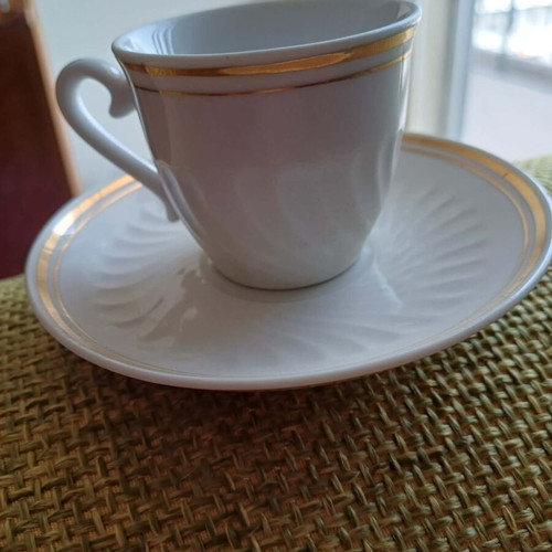 Coffee porcelain set of 6 like new, Zaječar vintage