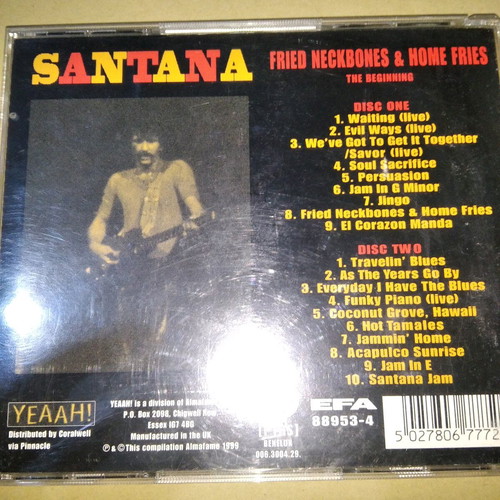 Santana The Beginning 2xCD used