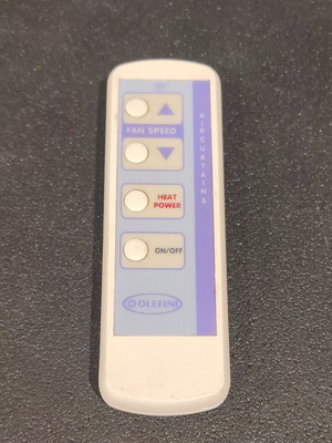 OLEFINI χειριστήριο αεροκουρτίνας σαν καινούργιο