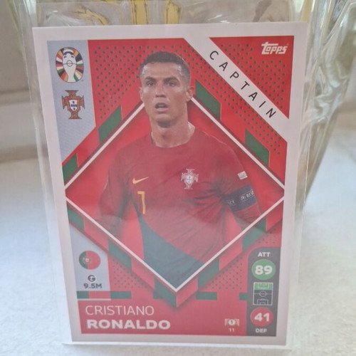 Cristiano Ronaldo Topps Euro 2024 card
