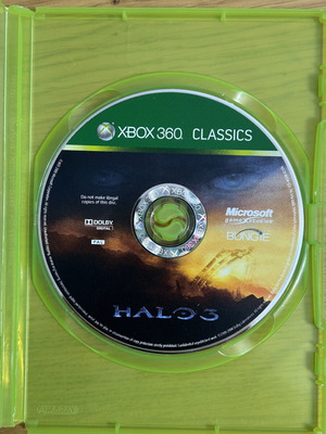 Halo 3 Classics Xbox 360 game used, no cover or manual