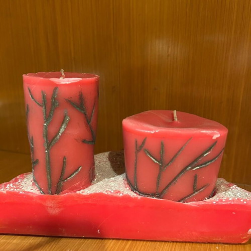 Carved candles new