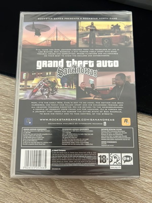 Grand Theft Auto San Andreas 2007 edition sealed new for PC