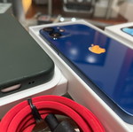 iPhone 12 mini 64 GB blue like new with accessories