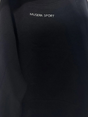 Musera women's crop top like new, black, size S