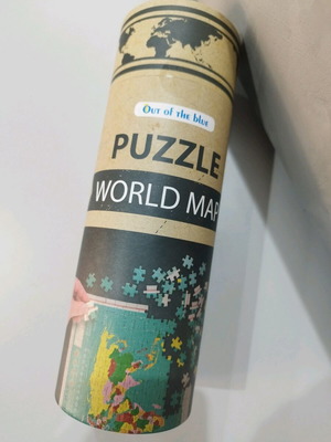 Puzzle world map 300 pieces new
