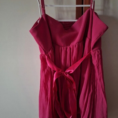 Bill Cost fuchsia top like new, size L