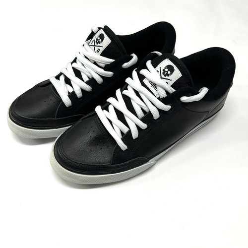 Circa AL50 skate shoes, size 40, black leather, vulcanized sole