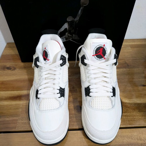 Air Jordan 4 Retro OG Flight Club EU 44 new, black and white