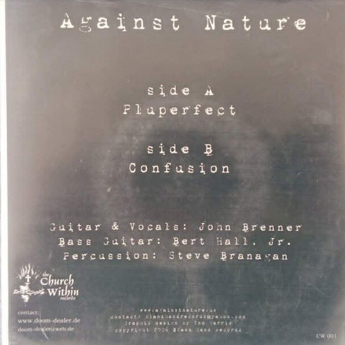 Against Nature 7’ vinyl like new, US heavy rock doom metal