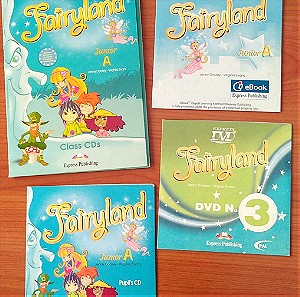 Fairyland Junior A: Class Audio CDs -Πλήρες πακέτο με 4 Class CD's + 1 Pupil's CD + 1 DVD + 1 ieBook