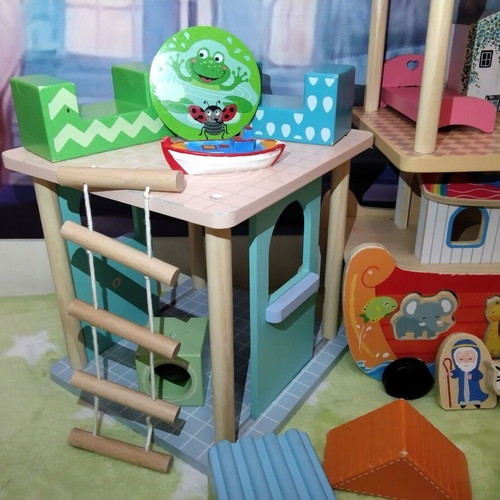 Wooden toys set ELC and others used, good condition