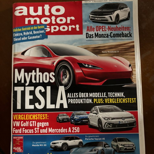 Car magazine used