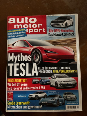 Car magazine used