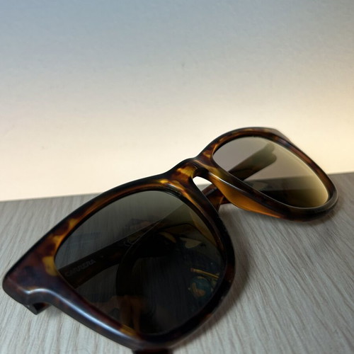 Carrera sunglasses with case and cleaning cloth, beige and brown