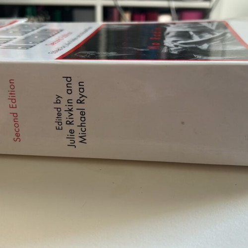 Literary Theory Second Edition by Julie Rivkin and Michael Ryan new