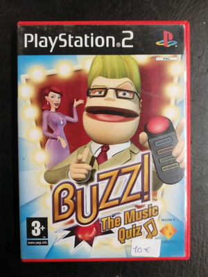 Buzz The Music Quiz PlayStation 2 used